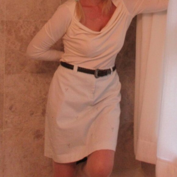 No Name Summer Pinstripe Golf? Skirt, size M - Picture 2 of 10